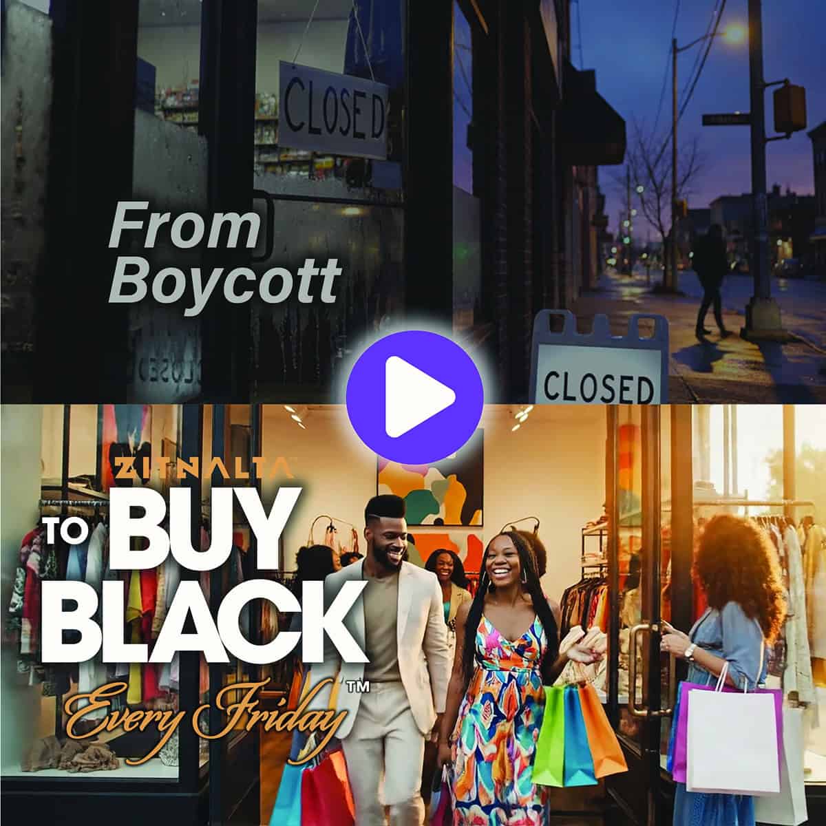 Cover Art - ZITNALTA™ - From Boycott To BUY BLACK Every Friday™ MP3 Preview copy